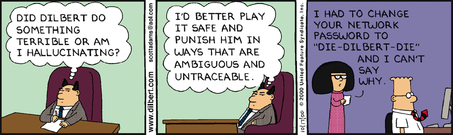 Dilbert Cartoon